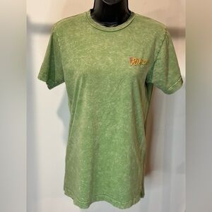 RIPNDIP PURPLE HAZE TEE (GREEN VINTAGE WASH) TEESHIRT SIZE SMALL